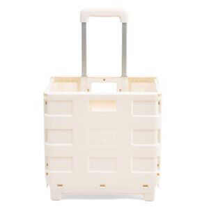 SIMPLIFY White 14in Portable Folding Shopping Cart